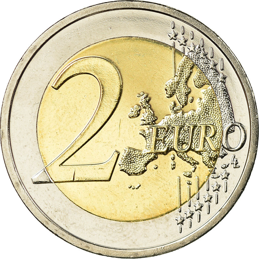 Słowenia, 2 Euro, Emona Ljublina, 2015, MS(63), Bimetaliczny, KM:New