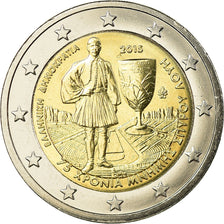 Greece, 2 Euro, 2015, MS(63), Bi-Metallic, KM:271