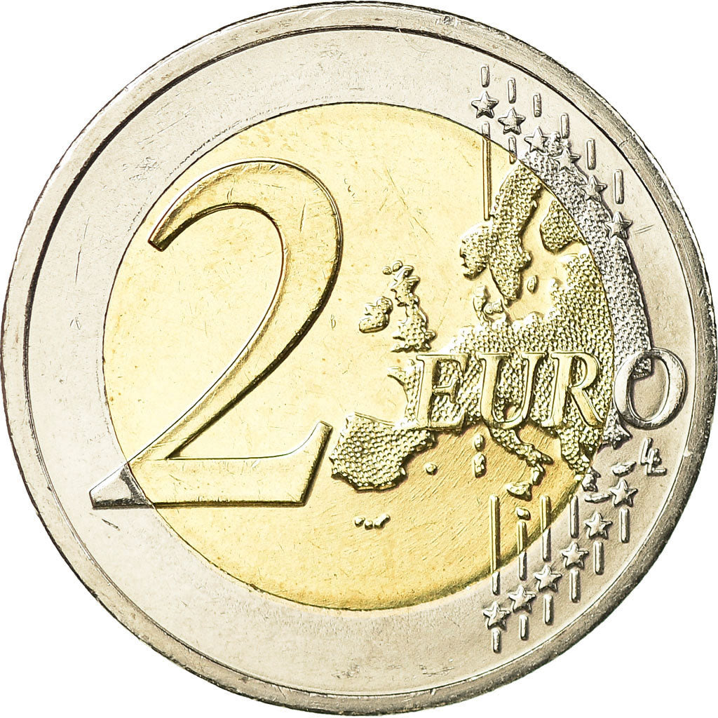 Coin, Greece, Platon, 2 Euro, 2013, AU(55-58), Bi-Metallic, KM:252
