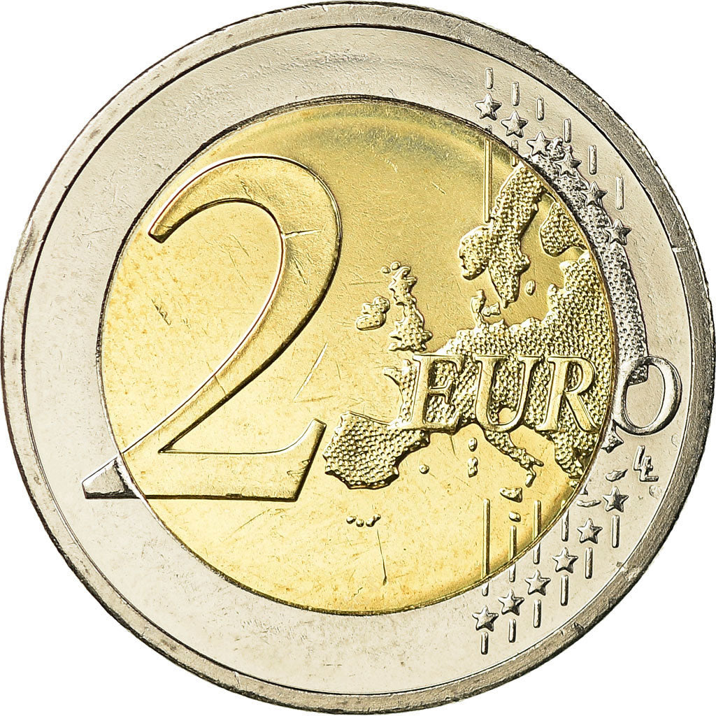 Greece, 2 Euro, Crète - Grèce, 2013, AU(55-58), Bi-Metallic
