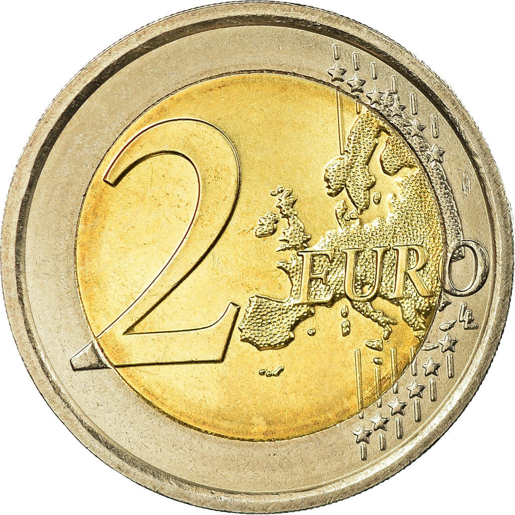 San Marino, 2 Euro, 2013, AU(55-58), Bi-Metallic, KM:486