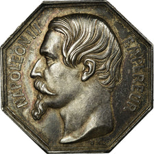 France, Token, Napoléon III, Notaires de Fontainebleau, AU(55-58), Silver