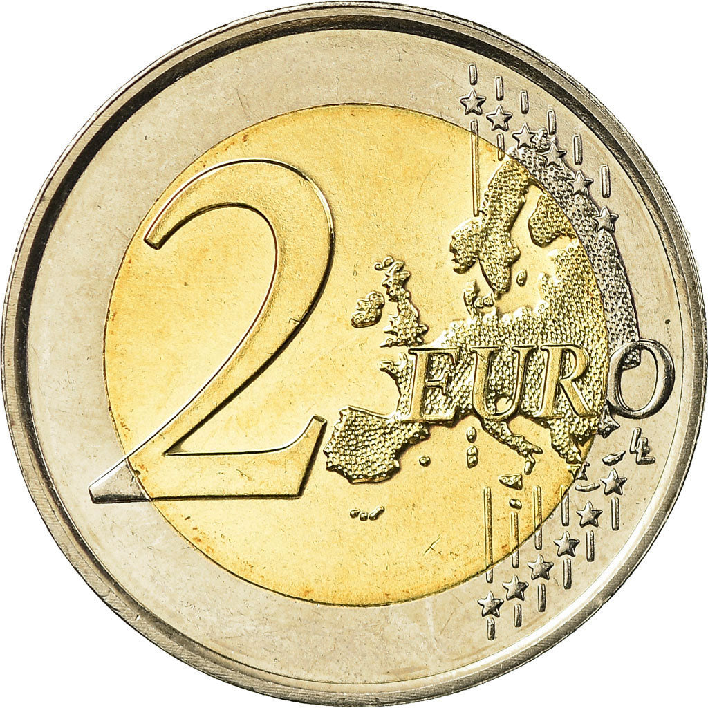 Netherlands, 2 Euro, 2013, AU(55-58), Bi-Metallic, KM:272
