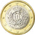 San Marino, Euro, 2010, Rome, MS(63), Bimetaliczny, KM:485