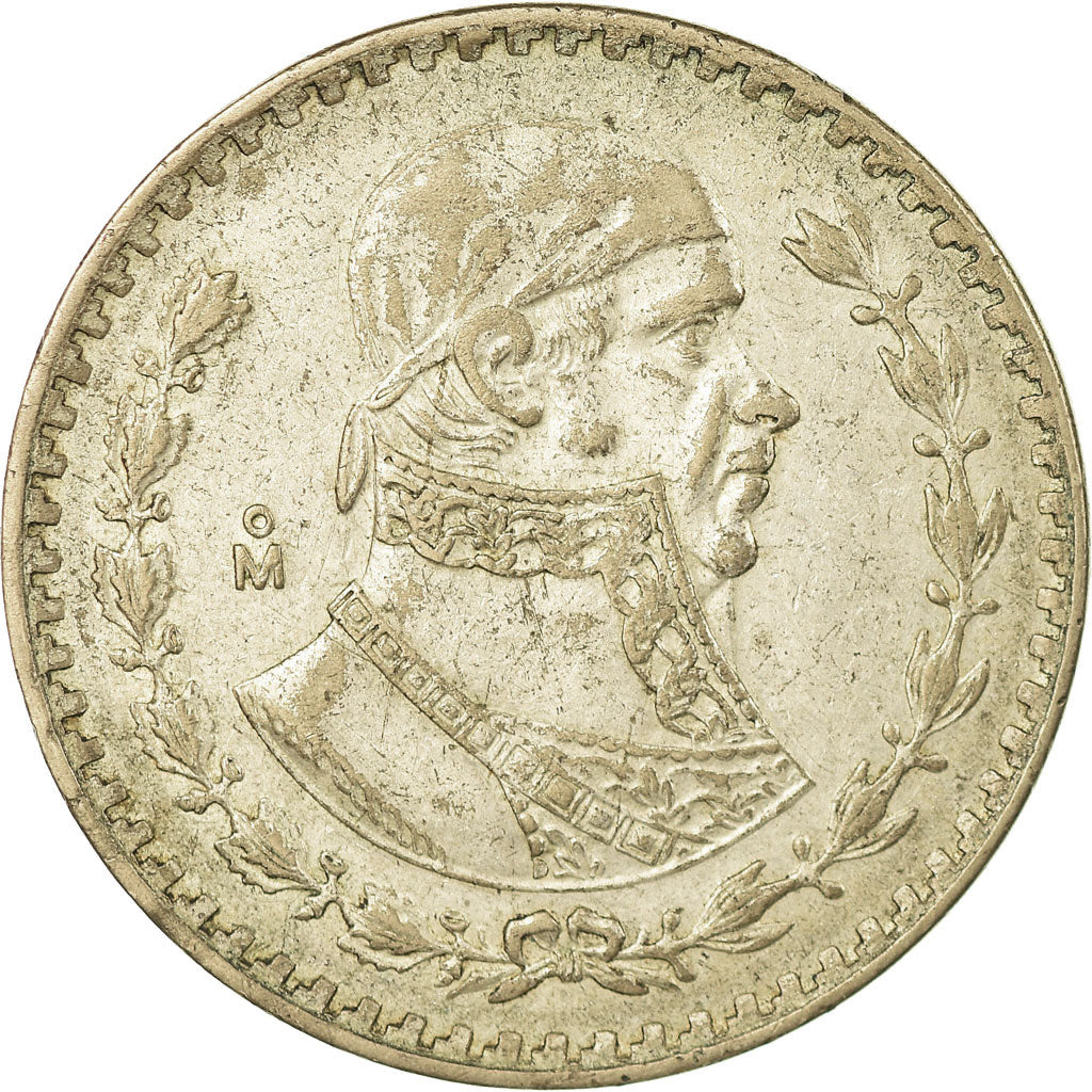 Coin, Mexico, Peso, 1959, Mexico City, VF(30-35), Silver, KM:459