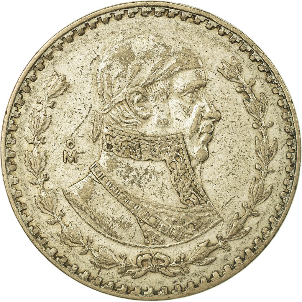 Coin, Mexico, Peso, 1961, Mexico City, VF(30-35), Silver, KM:459
