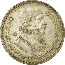 Coin, Mexico, Peso, 1961, Mexico City, EF(40-45), Silver, KM:459