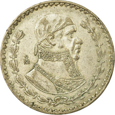 Coin, Mexico, Peso, 1962, Mexico City, EF(40-45), Silver, KM:459