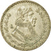Coin, Mexico, Peso, 1962, Mexico City, EF(40-45), Silver, KM:459