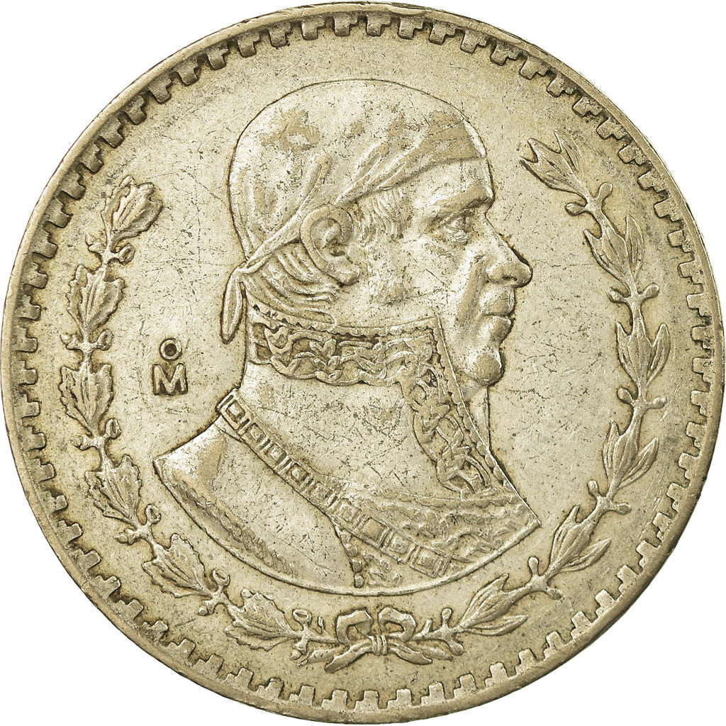 Coin, Mexico, Peso, 1962, Mexico City, VF(30-35), Silver, KM:459