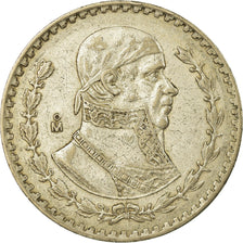 Coin, Mexico, Peso, 1962, Mexico City, VF(30-35), Silver, KM:459