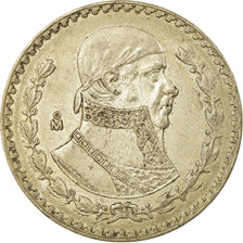 Coin, Mexico, Peso, 1963, Mexico City, EF(40-45), Silver, KM:459