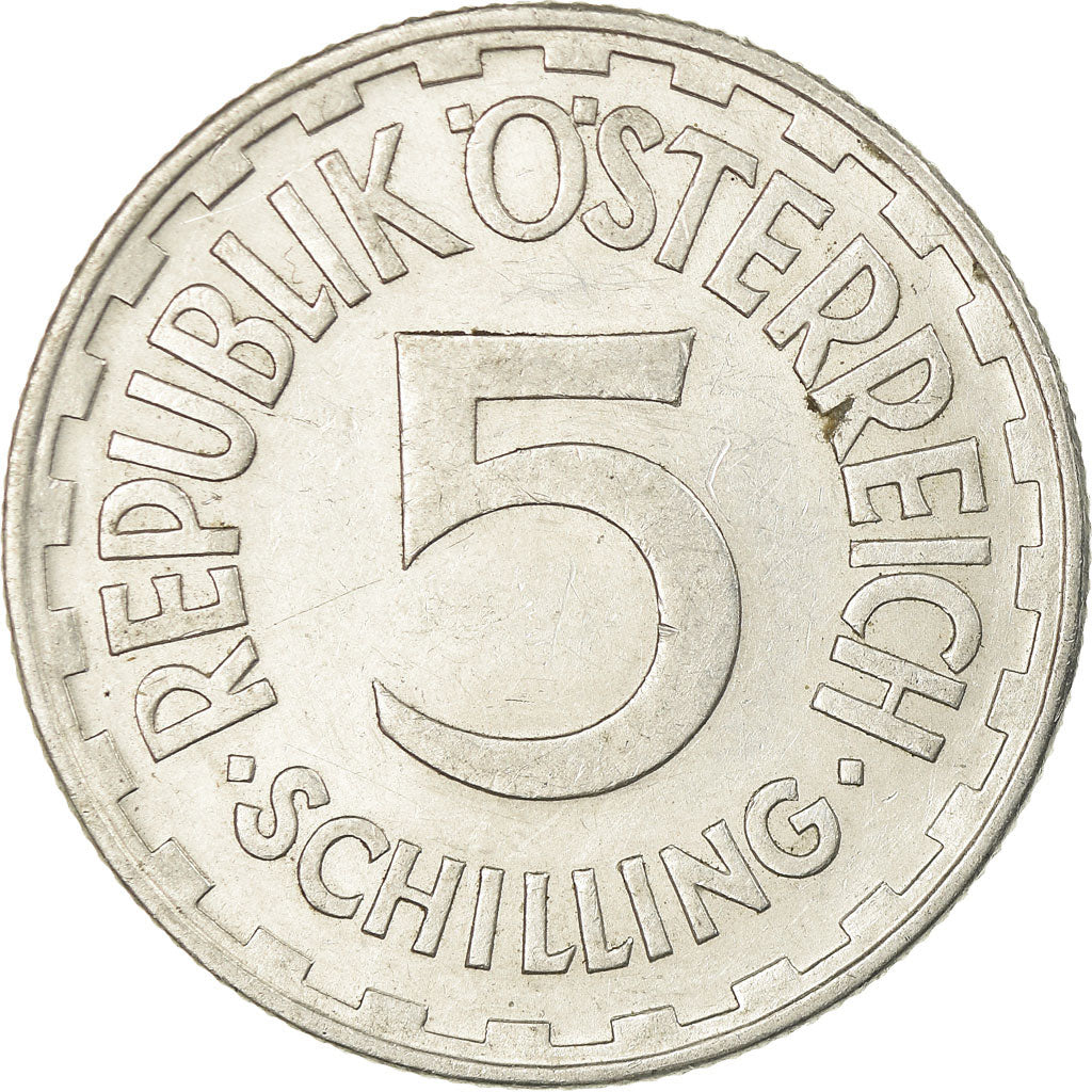 Moneta, Austria, 5 Schilling, 1952, BB+, Alluminio, KM:2879