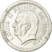 Moeda, Mónaco, 2 Francs, Undated (1943), EF(40-45), Alumínio, KM:121