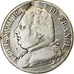 Moeda, França, Louis XVIII, 5 Francs, 1814, Paris, VF(20-25), Prata, KM:702.1