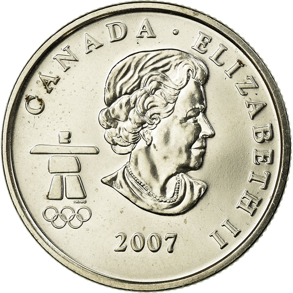 Monnaie, Canada, Elizabeth II, 25 Cents, 2007, Royal Canadian Mint, Ottawa, SPL