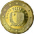 Malta, 20 Euro Cent, 2011, MS(65-70), Latão, KM:129