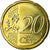 Malta, 20 Euro Cent, 2011, MS(65-70), Brass, KM:129