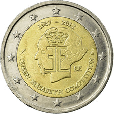 Belgium, 2 Euro, Concours musical de la Reine Elisabeth, 2012, EF(40-45)