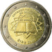 REPÚBLICA DE IRLANDA, 2 Euro, Traité de Rome 50 ans, 2007, EBC, Bimetálico