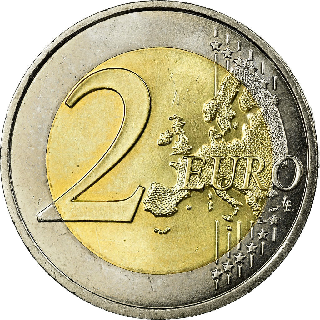 Luxembourg, 2 Euro, Grand-Duc Henri, 2008, AU(55-58), Bi-Metallic, KM:96