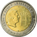 Lussemburgo, 2 Euro, Grand Duc Henri et monogramme, 2004, BB, Bi-metallico