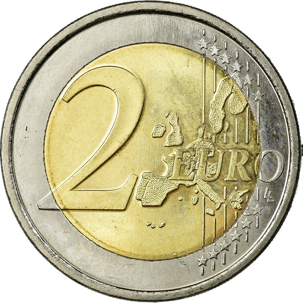 Luksemburg, 2 Euro, Henri, Adolphe, 2005, Utrecht, AU(55-58), Bimetaliczny