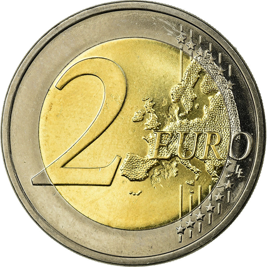 Slovenia, 2 Euro, Traité de Rome 50 ans, 2007, MS(63), Bi-Metallic, KM:106