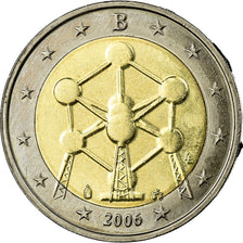 Bélgica, 2 Euro, Atomium, 2006, MBC, Bimetálico, KM:241