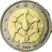Bélgica, 2 Euro, Atomium, 2006, MBC, Bimetálico, KM:241