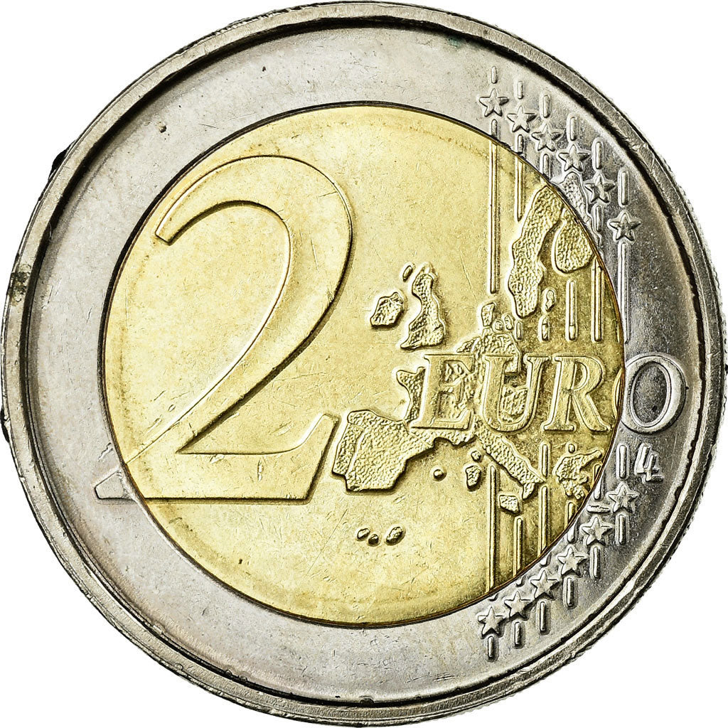 Bélgica, 2 Euro, Atomium, 2006, MBC, Bimetálico, KM:241