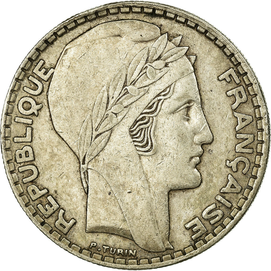 Monnaie, France, Turin, 20 Francs, 1933, Paris, TB+, Argent, KM:879