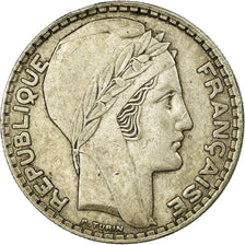 Monnaie, France, Turin, 20 Francs, 1933, Paris, TB+, Argent, KM:879
