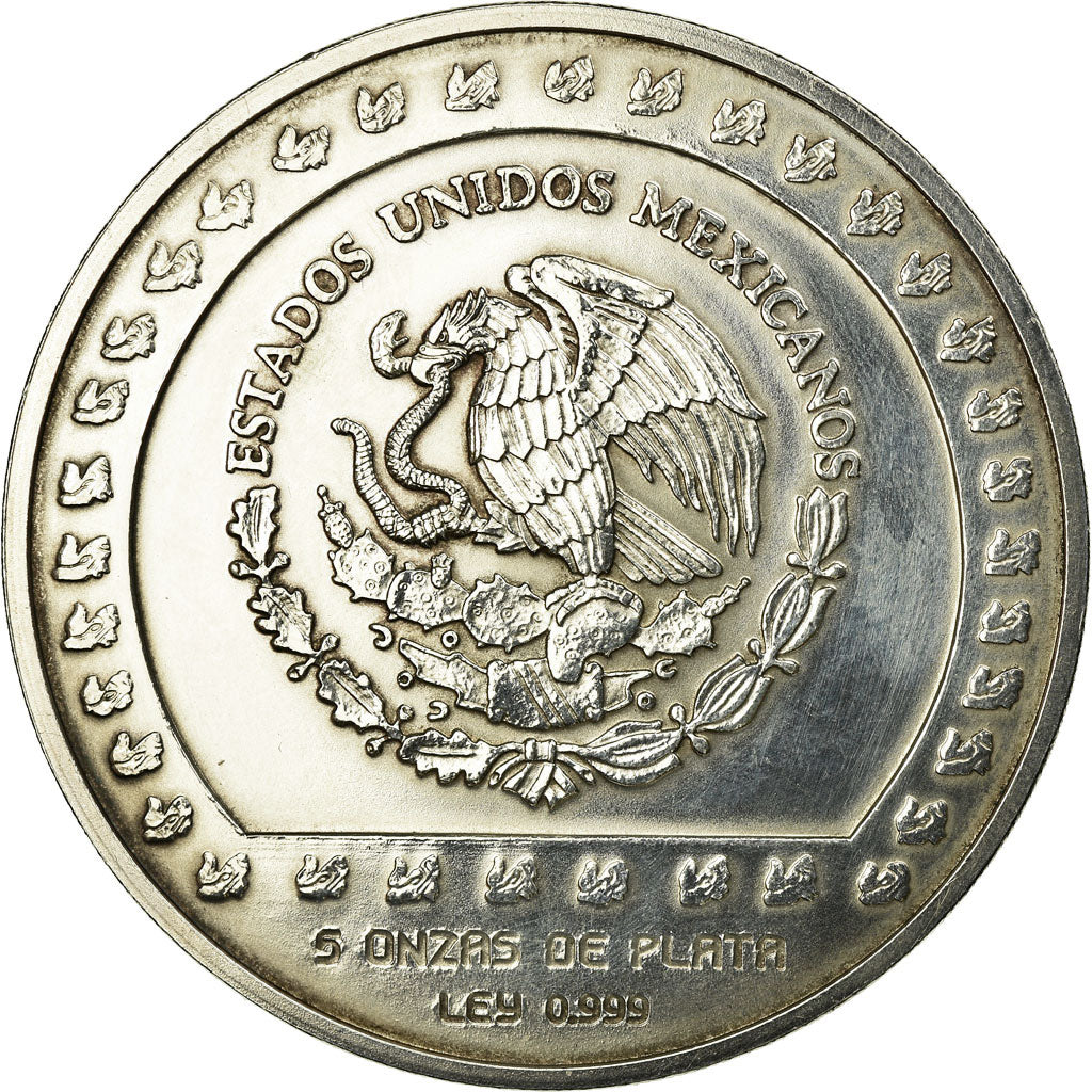 Moneda, México, 10000 Pesos, 1992, Mexico City, EBC, Plata, KM:557
