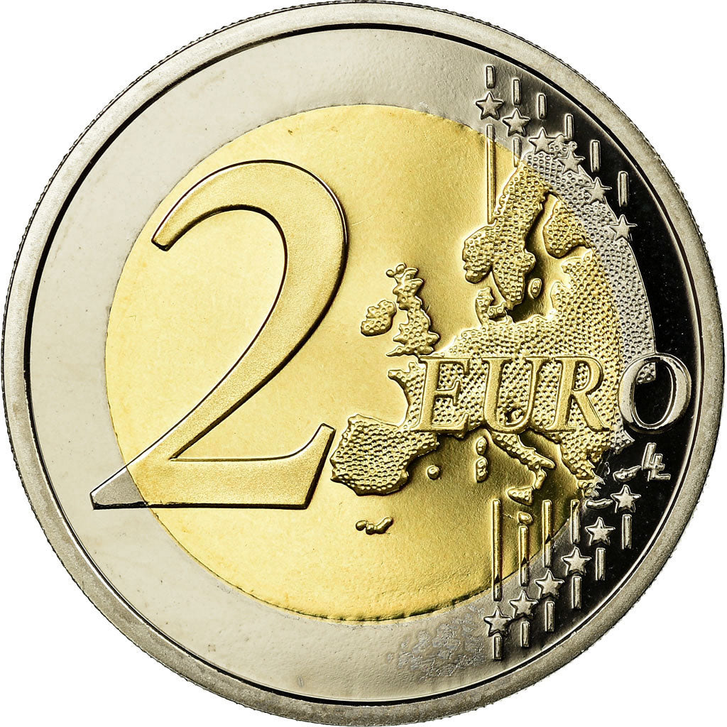 France, 2 Euro, 2007, BE, MS(65-70), Bi-Metallic, KM:1414