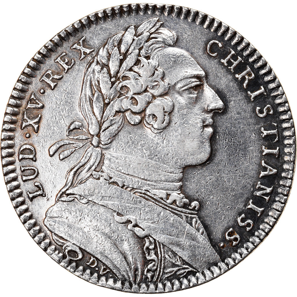 France, Token, Royal, Louis XV, Trésor Royal, History, 1751, Duvivier