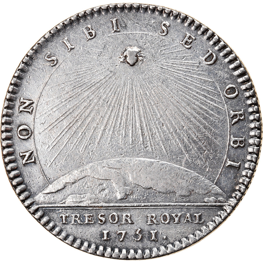 France, Token, Royal, Louis XV, Trésor Royal, History, 1751, Duvivier