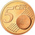 Francia, 5 Euro Cent, 2009, BE, FDC, Cobre chapado en acero, KM:1284