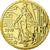França, 10 Euro Cent, 2010, BE, MS(65-70), Latão, KM:1410