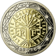 France, 2 Euro, 2010, BE, MS(65-70), Bi-Metallic, KM:1414