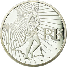 France, 15 Euro, 2010, BE, MS(65-70), Silver, KM:1535