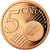 Francja, 5 Euro Cent, 2008, Paris, BE, MS(65-70), Miedź platerowana stalą