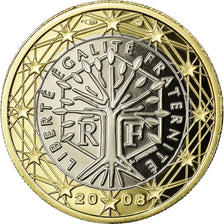 France, Euro, 2008, BE, MS(65-70), Bi-Metallic, KM:1413