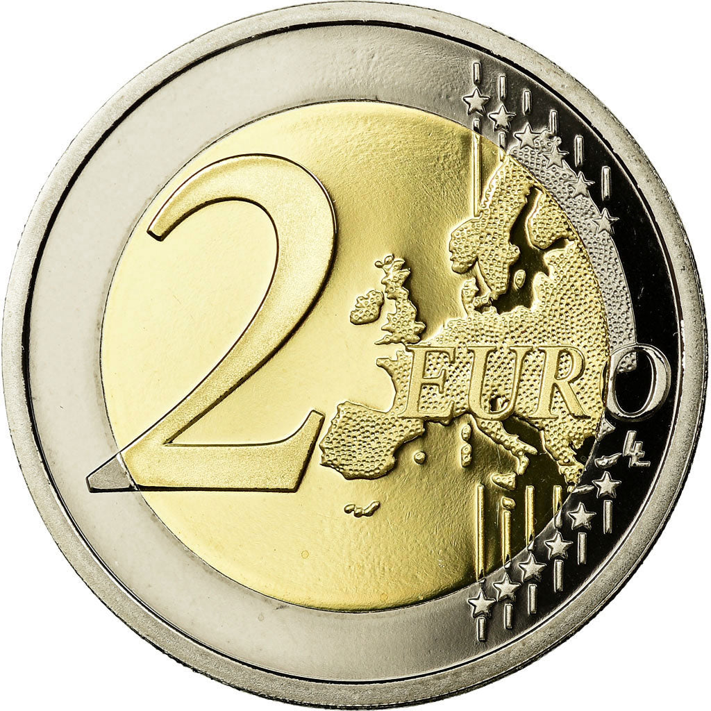 France, 2 Euro, 2008, BE, MS(65-70), Bi-Metallic, KM:1414