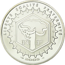 France, 5 Euro, 2005, BE, MS(65-70), Silver, KM:2010