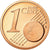 França, Euro Cent, 2011, BE, MS(65-70), Aço Cromado a Cobre, KM:1282