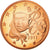 Francia, 2 Euro Cent, 2011, BE, FDC, Acciaio placcato rame, KM:1283