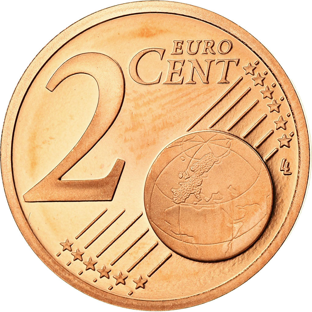Frankrijk, 2 Euro Cent, 2011, BE, FDC, Copper Plated Steel, KM:1283