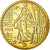 França, 10 Euro Cent, 2011, BE, MS(65-70), Latão, KM:1410