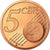 Francia, 5 Euro Cent, 2006, BE, FDC, Acciaio placcato rame, KM:1284
